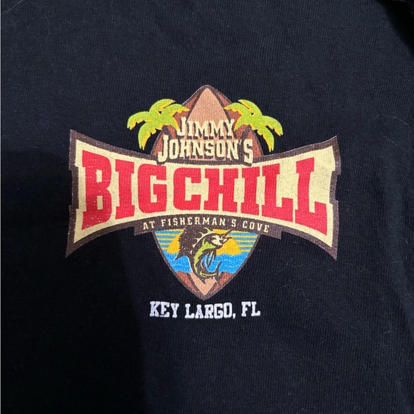 Jimmy Johnson’s BigChill Key Largo, FL Black Longsleeve Size Small - Picture 4 of 6